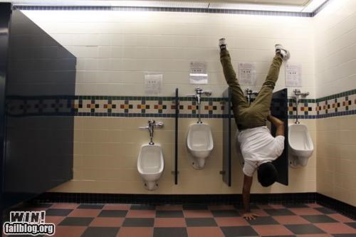 Parkour Peeing WIN
