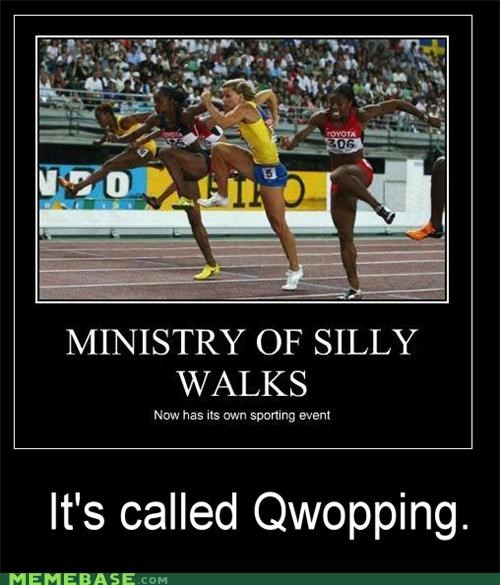 Very Demotivational: It's Called Qwopping