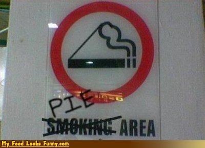 Funny Food Photos - Pie Area