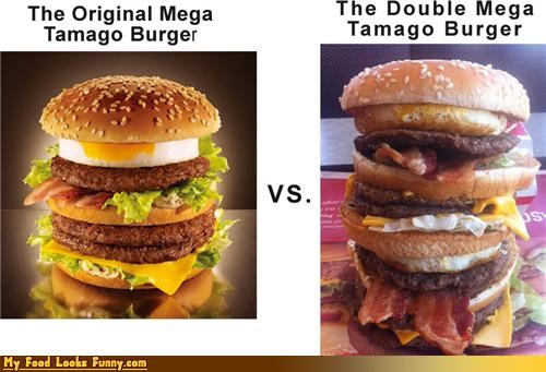 The Double Mega Tamago Burger