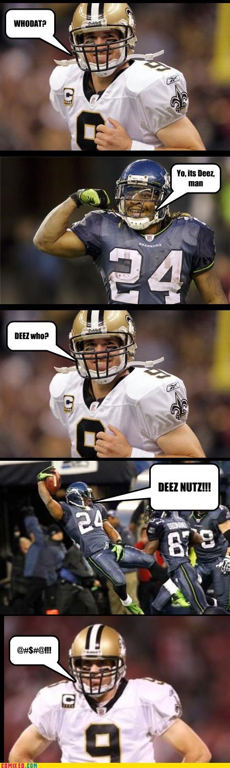 Seahawks Vs. The Saints