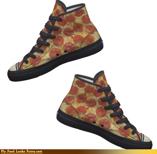 Funny Food Photos - Pizza Shoes