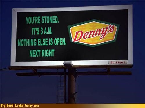Funny Food Photos - Denny's Billboard