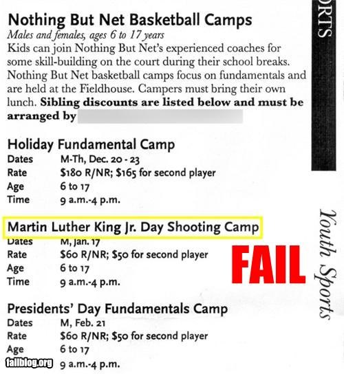 Class Title Fail