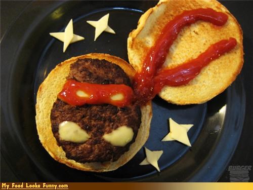 Funny Food Photos - Teenage Mutant Ninja Burger