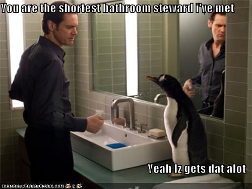 What? Penguins Gotta Work Too...