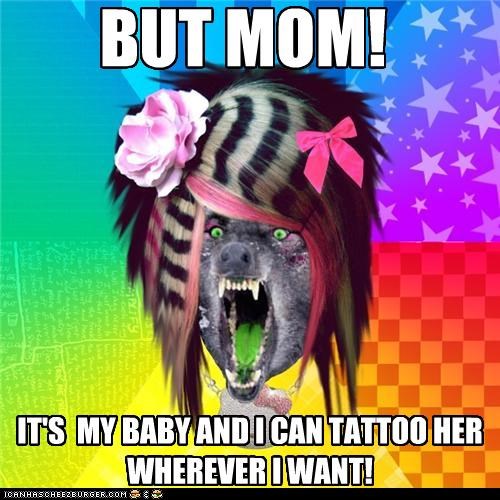 Scene Wolf: BUT MOM!