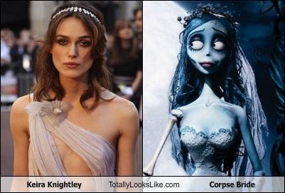 Keira Knightley Totally Looks Like Corpse Bride