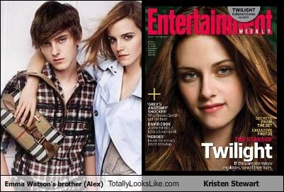 Emma Watson's brother (Alex) Totally Looks Like Kristen Stewart