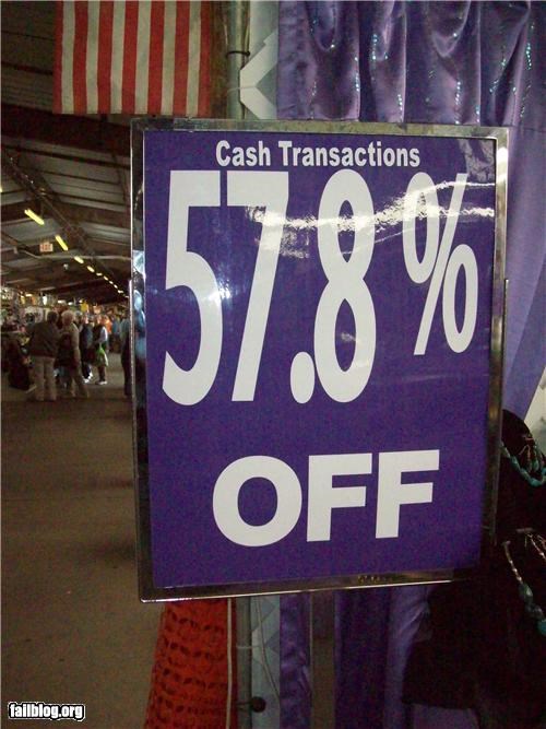Oddly Specific: Discount Fail