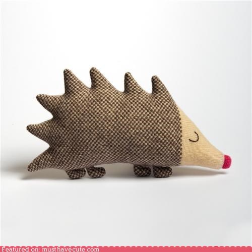 Wool Hedgehog Plushie
