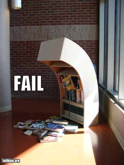 Bookcase FAIL