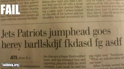 Sports Headline Fail