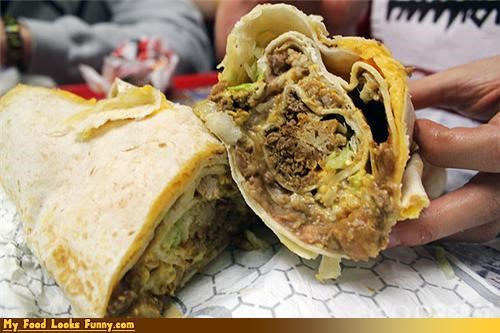Funny Food Photos - Inception Burrito