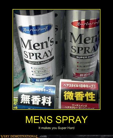 MENS SPRAY