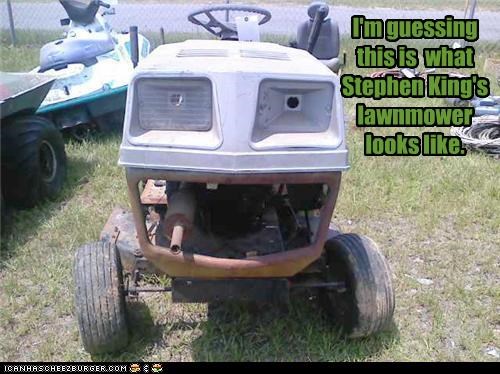 Stephen King's "Lawnmower Man"