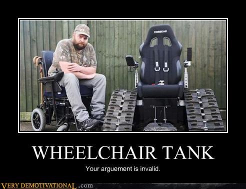 WHEELCHAIR TANK