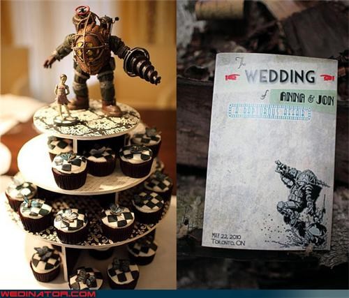 Bioshock Wedding Cake