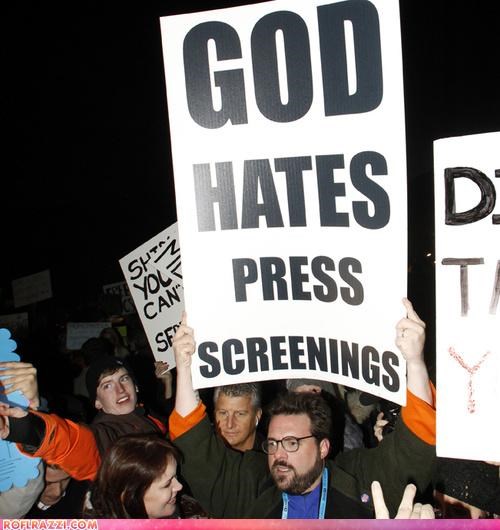 God Hates Press Screenings