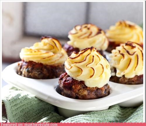 Epicute: Meatloaf Cupcakes