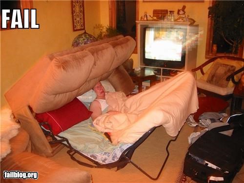 Pull Out Sofa FAIL