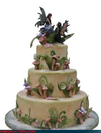 Fantasy Nymph Cake Looks Moldly