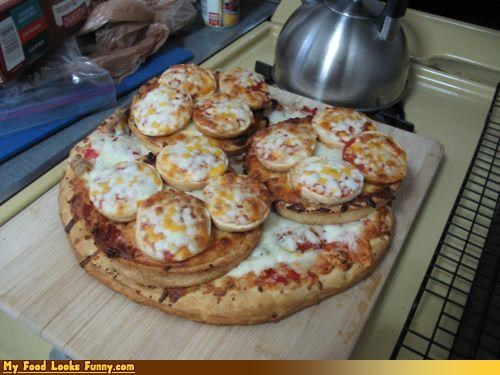 Funny Food Photos - Pizzas on Pizza on Pizzas
