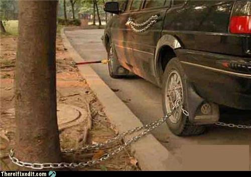 Can You Guess What His Wallet is Attached To?