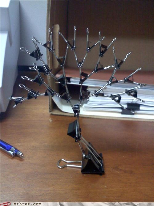 Mandelbrot Binder Clip