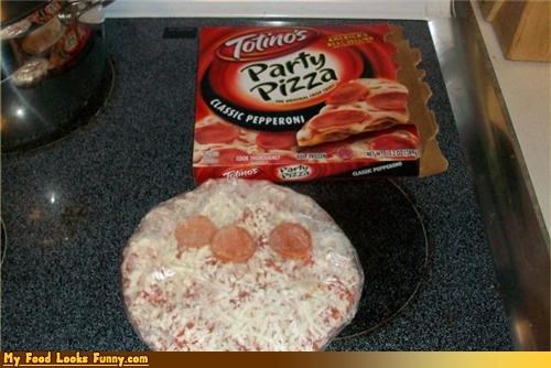 Funny Food Photos - Pizza Party