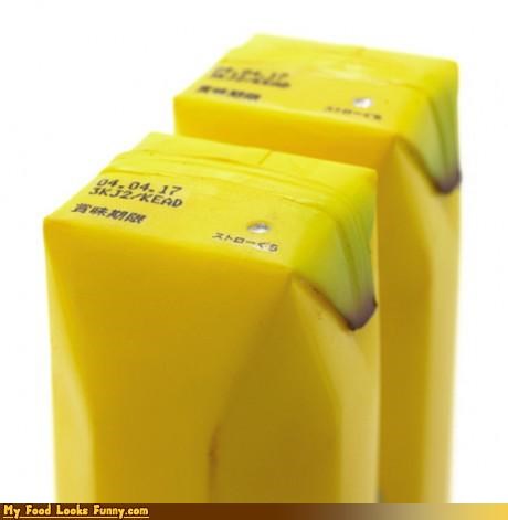 Funny Food Photos - Banana Juice Box