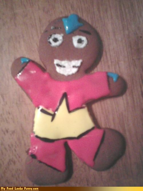 Funny Food Photos - The Last Airbender Gingerbread Man