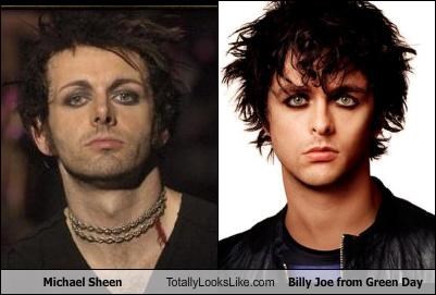 Michael Sheen Totally Looks Like Billy Joe from Green Day