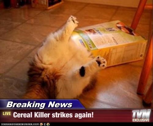 Breaking News - Cereal Killer strikes again!