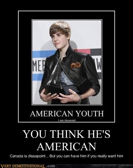 YOU THINK HE'S AMERICAN