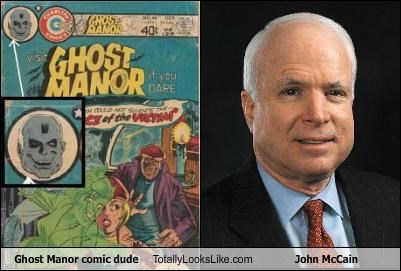 Ghost Manor comic dude Totally Looks Like John McCain