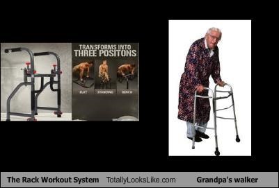 The Rack Workout System Totally Looks Like Grandpa's walker