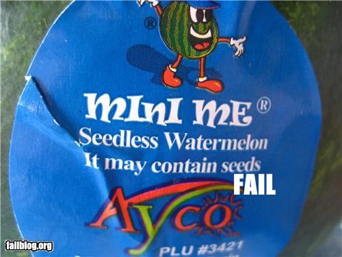 Seedless Fail