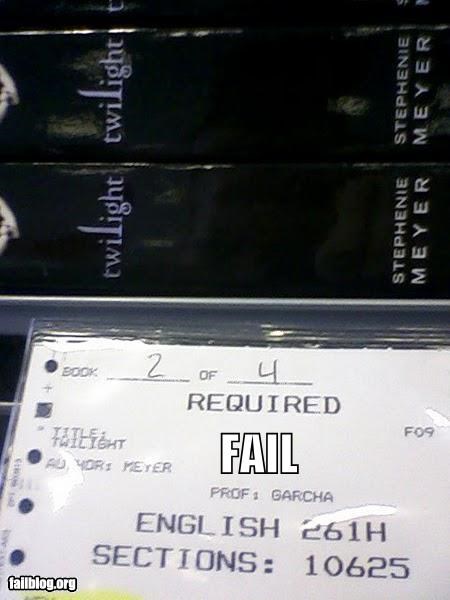 Required Reading FAIL