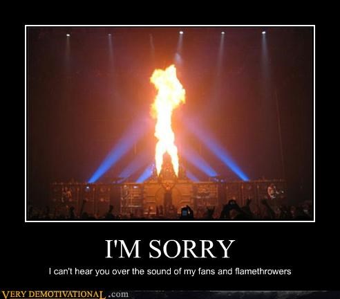 I'M SORRY