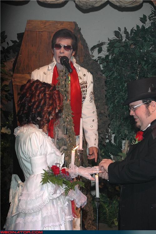 Zombie Elvis Wedding!