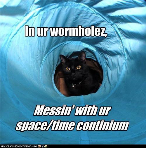 In ur wormholez,
