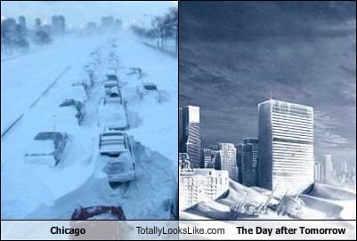 Chicago Totally Looks Like The Day After Tomorrow