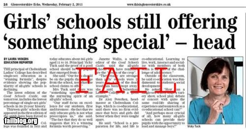 Girls' Schools Still Offering 'Something Special'...