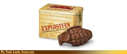 Funny Food Photos - Chocolate Grenades