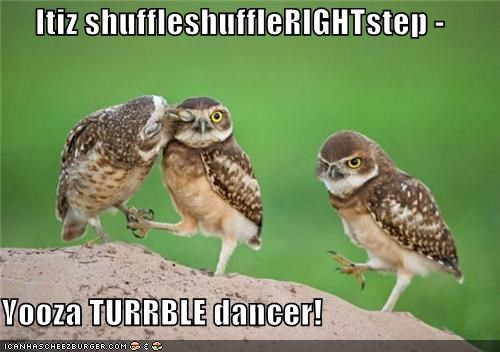 Itiz shuffleshuffleRIGHTstep -  Yooza TURRBLE dancer!