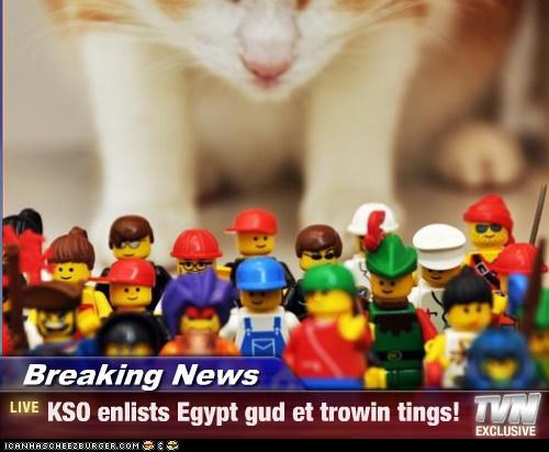 Breaking News - KSO enlists Egypt gud et trowin tings!