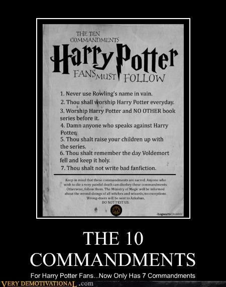 THE 10 COMMANDMENTS