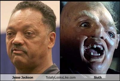 Jesse Jackson Totally Looks Like Sloth