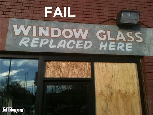 Window Replacement Fail